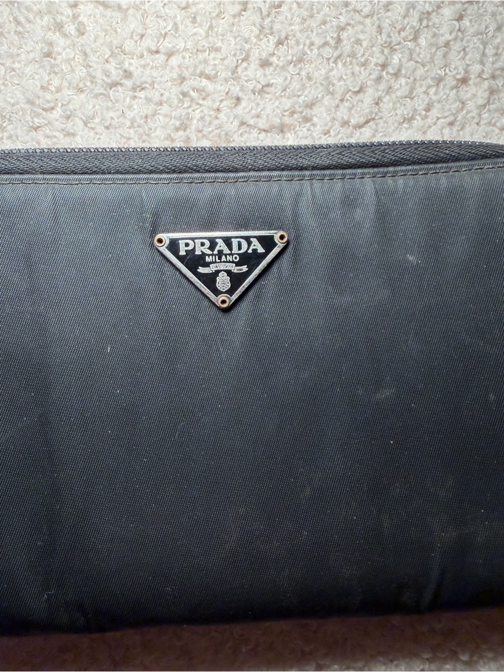 Prada Black Nylon Wallet - Picture 2 of 10
